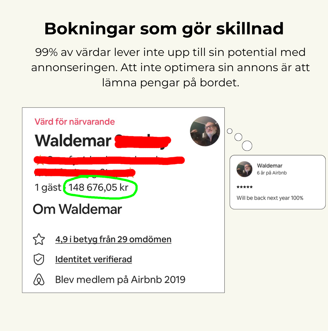 Kurs - Optimera din Airbnb annons